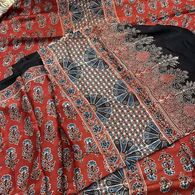 Silk Three Piece